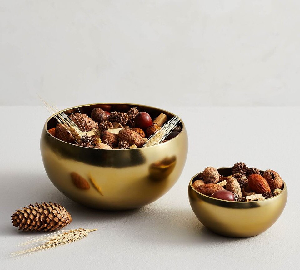 Brass Potpourri Bowl